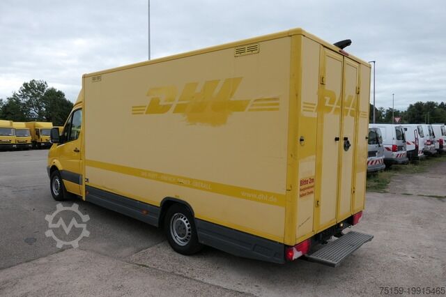 Box van mercedes-benz SPRINTER 310 CDI MAXI EURO-5 KOFFER REGALE KAMERA DURCHGANG