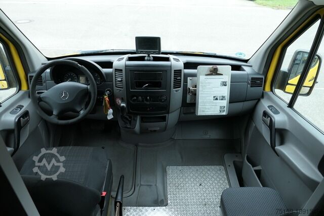 Box van mercedes-benz SPRINTER 310 CDI MAXI EURO-5 KOFFER REGALE KAMERA DURCHGANG