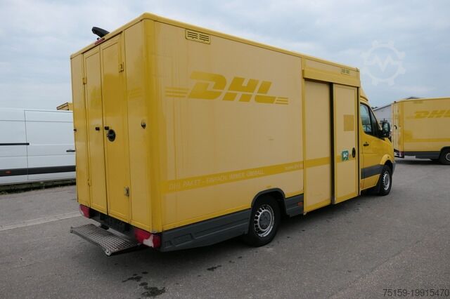 Box van mercedes-benz SPRINTER 310 CDI MAXI EURO-5 KOFFER REGALE KAMERA DURCHGANG