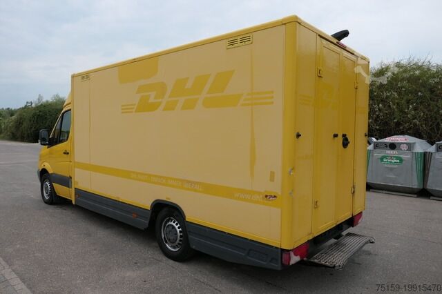 Box van mercedes-benz SPRINTER 310 CDI MAXI EURO-5 KOFFER REGALE KAMERA DURCHGANG