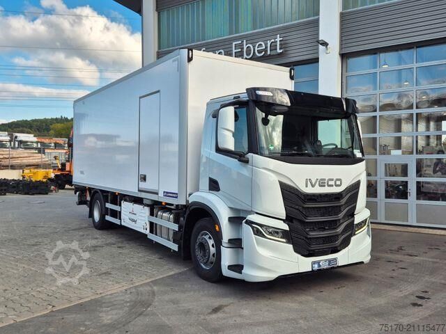 Kühl-/Tiefkühltransport Iveco AD190S40/FP Lamberet Mitsubishi LBW Tür AHK