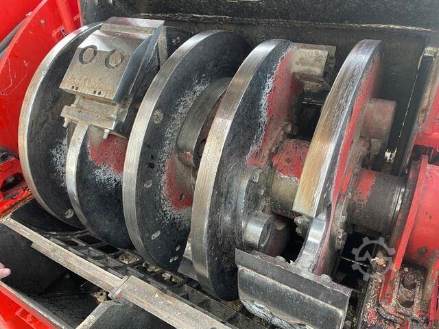 Holztransporter Mercedes-Benz TUROX 8x8 Eschlböck Biber 92 Holzhacker / 1.512h