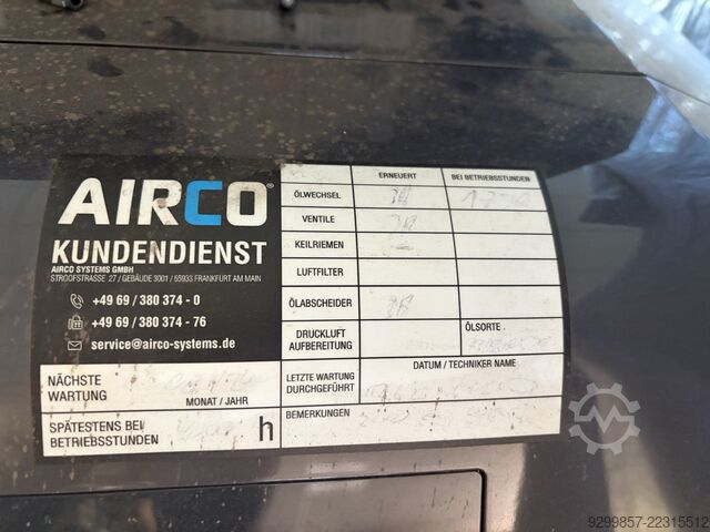 Piston compressor Airco PSAL 15 SN