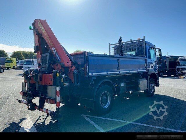 Kipper LKW MERCEDES-BENZ Arocs 5 1840 K 4x2 Kran PK14002+Funk+Greifer