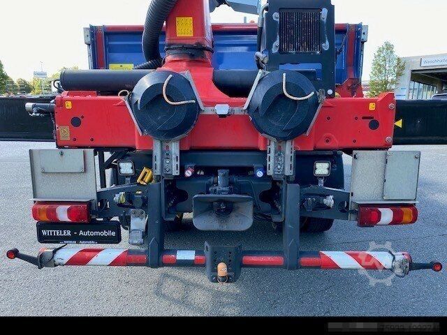 Kipper LKW MERCEDES-BENZ Arocs 5 1840 K 4x2 Kran PK14002+Funk+Greifer