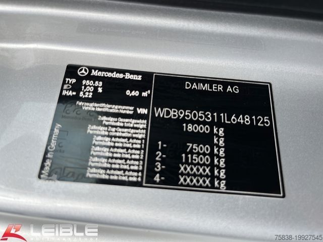 Refrigerated truck MERCEDES-BENZ Axor 1824*Chereau*ThermoKing*Meat/Rohrbahnen*