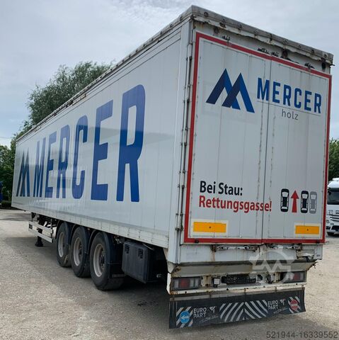 Auflieger mit Walkingfloor Reisch RSBS-35/24LK Walkingfloor Verdeck mit FB