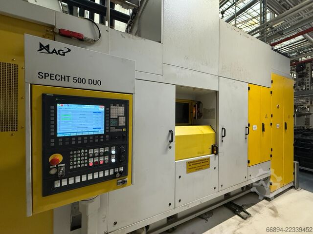Double spindle horizontal machining center FFG / MAG SPECHT 500 DUO