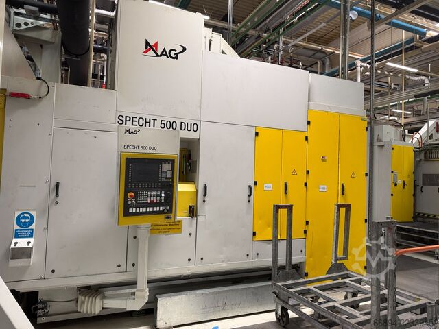Double spindle horizontal machining center FFG / MAG SPECHT 500 DUO
