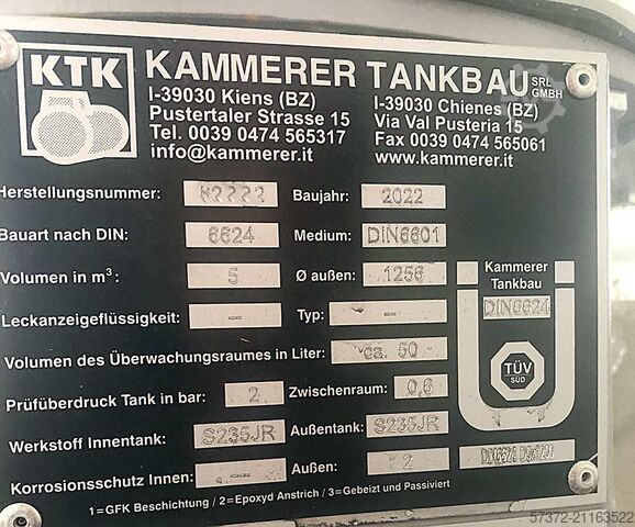 Heizöltank Kammerer 6642/2