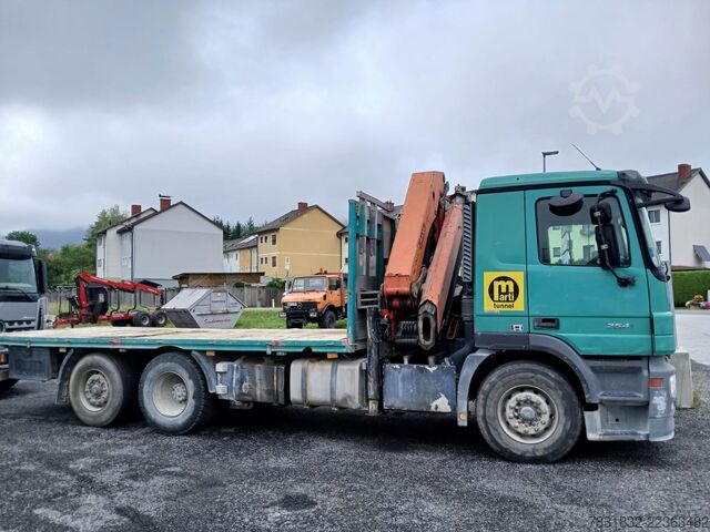 Truck mounted crane Mercedes Benz Actros 930.20