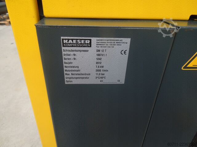 Schraubenkompressor Kaeser SM12T