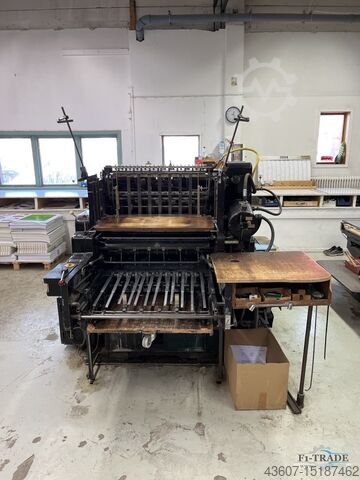 Letter Press Cylinder DIE Cutter Heidelberg SBG