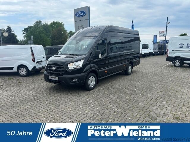 Double cab van Ford Transit Kasten 350 L4 Trend StandHZG Navi 360 Kamera ACC Klimaautom SHZ LenkradHZG Parklenkass.