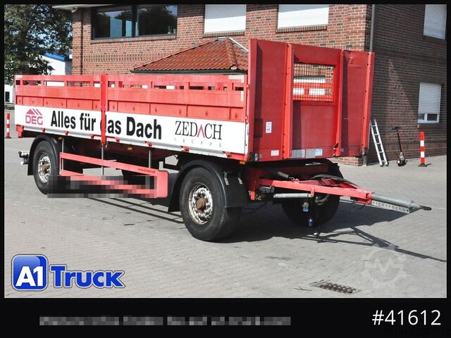 Open trailer SCHWARZMUELLER AZ, Baustoff, Pritsche, BPW,