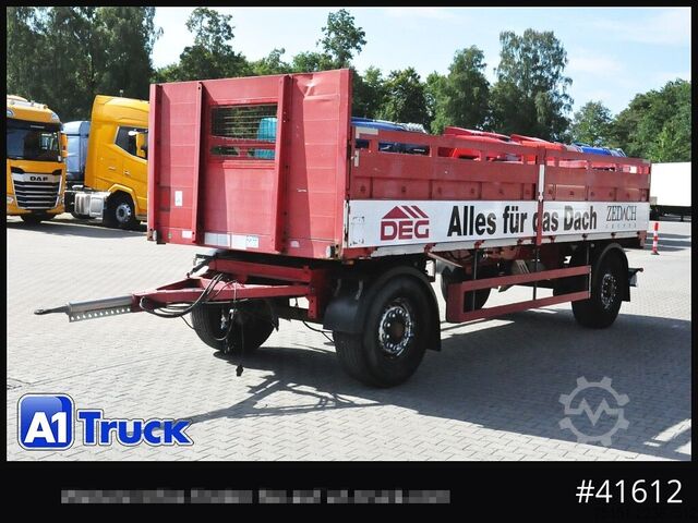 Open trailer SCHWARZMUELLER AZ, Baustoff, Pritsche, BPW,