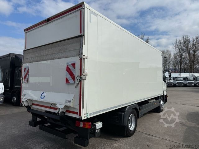 Box truck MERCEDES-BENZ ATEGO 1524 L Koffer 6,1 m LBW BÄR 1,5 T*NL 7,9 T