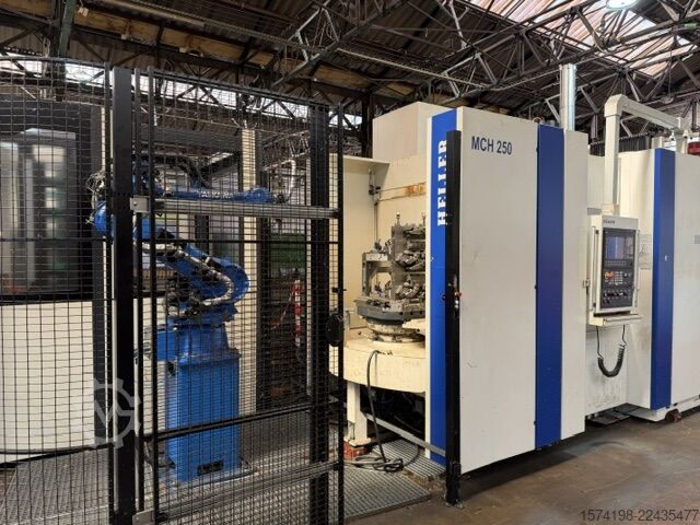 Horizontal machining center Heller MCH 250
