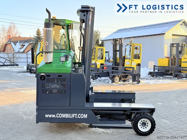 4-way forklift Combilift C4000 GAS TRIPLEX 5550 FREE LIFT CABIN