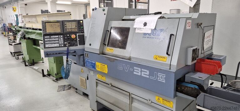 CNC sliding headstock lathe STAR Micronics SV32-JII