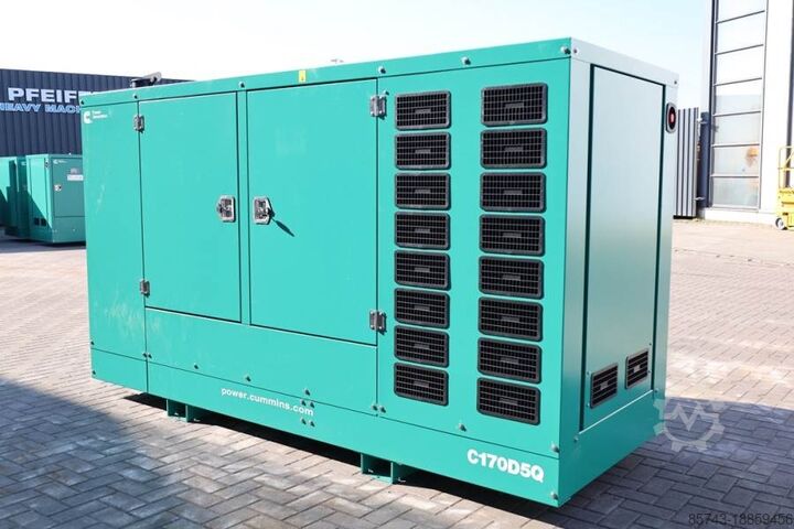 Generator set Cummins C170D5Q Declaration of Conformity, Diesel, 170kVA,