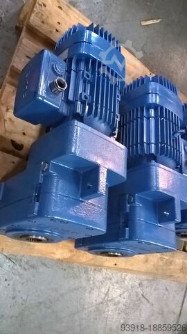15x KBF KBA crane travel motor with gearbox DEMAG KBF KBA