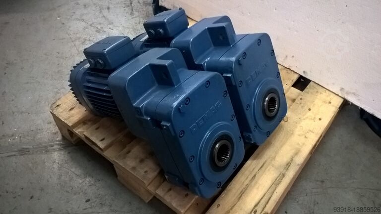 15x KBF KBA crane travel motor with gearbox DEMAG KBF KBA