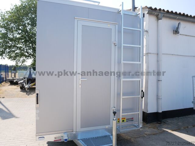 Verkaufsanhänger Promotionanhänger Messe Vezeko Promotionanhänger Messeanhänger Treppe B