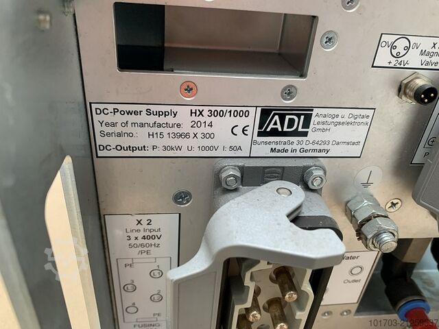 DC-Sputtering-Netzgerät ADL HX 300/1000