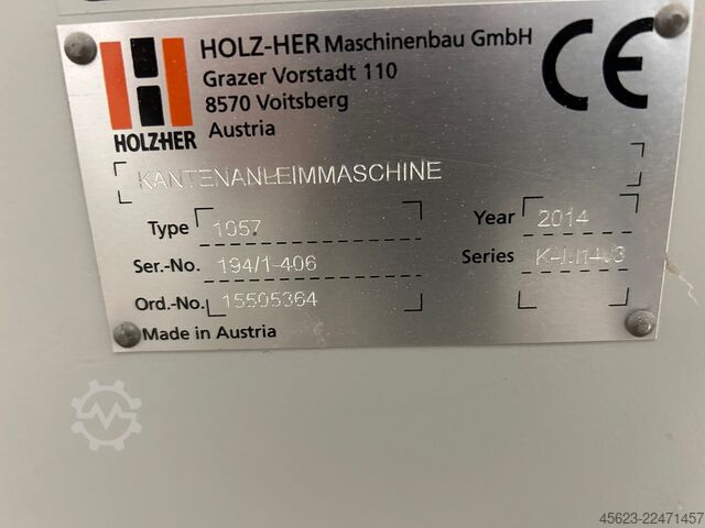 Edgebander Holz-Her Streamer 1057