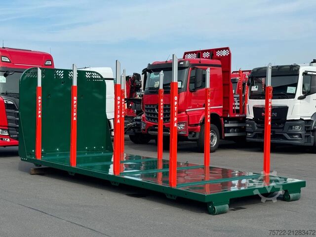 Holztransporter PAVIC OPTIPA Abroll-Plattform Typ 144 PAVIC