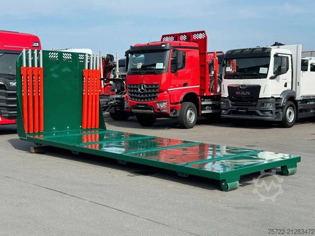 Holztransporter PAVIC OPTIPA Abroll-Plattform Typ 144 PAVIC