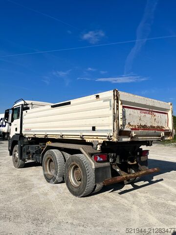 Dreiseitenkipper LKW MAN TGS 26.460 6x4 Dreiseitenkipper Schwarzm