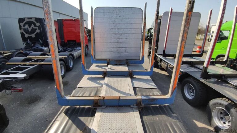 Holztransporter Diversen SCHEMELAUFBAU MIT ExTe Rungen, Schemel SCHEMELA...