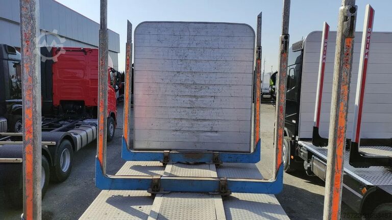Holztransporter Diversen SCHEMELAUFBAU MIT ExTe Rungen, Schemel SCHEMELA...