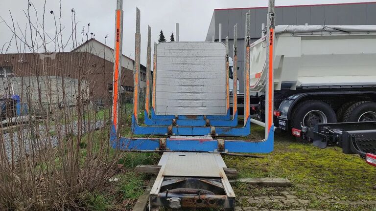 Holztransporter Diversen SCHEMELAUFBAU MIT ExTe Rungen, Schemel SCHEMELA...