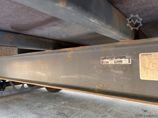 Anhänger mit Pritsche & Plane Tang, Karl ZCS 105  Tandem- Planenanhänger