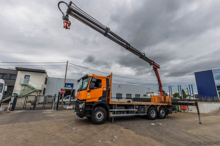 Open body RENAULT C380 DXI+PALF 18T/m