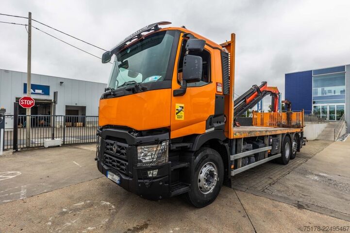 Open body RENAULT C380 DXI+PALF 18T/m