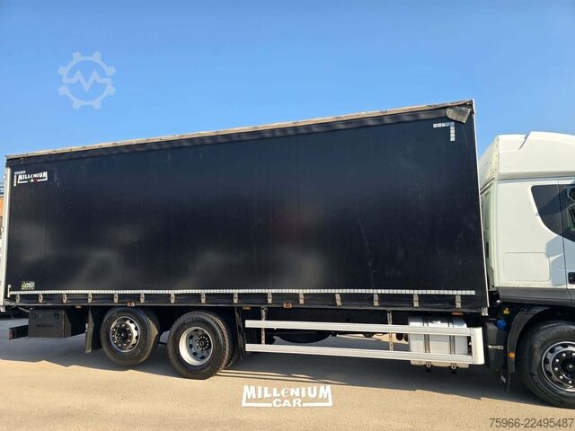 Flatbed truck with tarp IVECO STRALIS 260S36 CENTINATO M 8,30 EURO 6