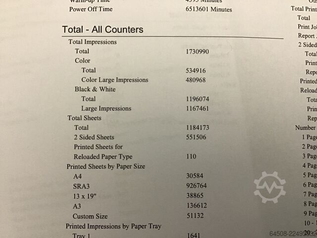 Xerox Colour Press C550 XEROX XEROX Colour Press C550