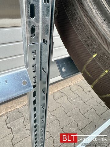 Modular shelf ca. 34,56 lfm. Reifenregale META für bis zu 360 Reifen! Neuware