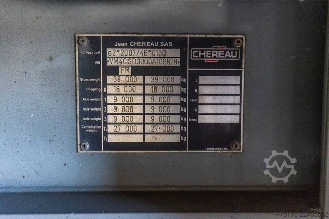 Refrigerated/freezer transport CHEREAU CHEREAU+CARRIER VECTOR 1350
