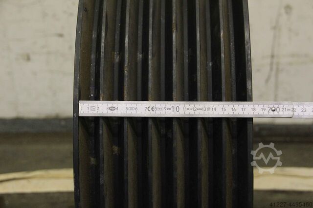 V-belt pulley 7 grooves Guss SPC 510-7 (22 mm)