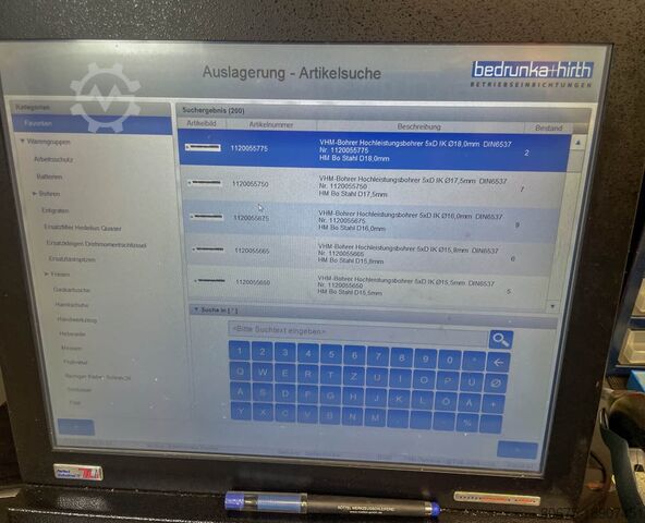 Tool cabinet Bedrunka+Hirth TSM