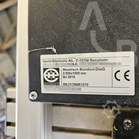 Messsystem Hecht Electronic HEXA measuring table