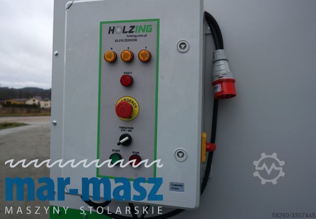 Absaugung von Sägespänen HOLZING RLA 200 Viber Power