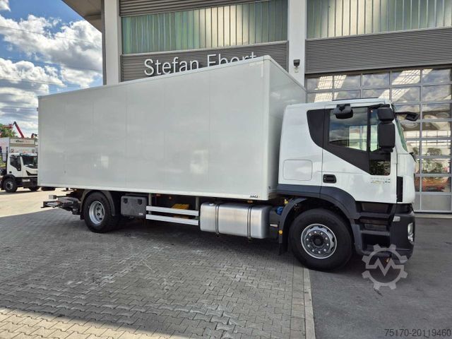 LKW mit Kofferaufbau IVECO Stralis AT190S42/FP-D LBW Bär 1.500kg faltbar