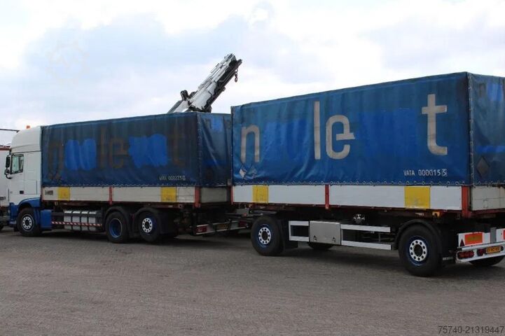 Curtain sided DAF XF 106.460 + Euro 6 + 6X2 + retarder + price is...