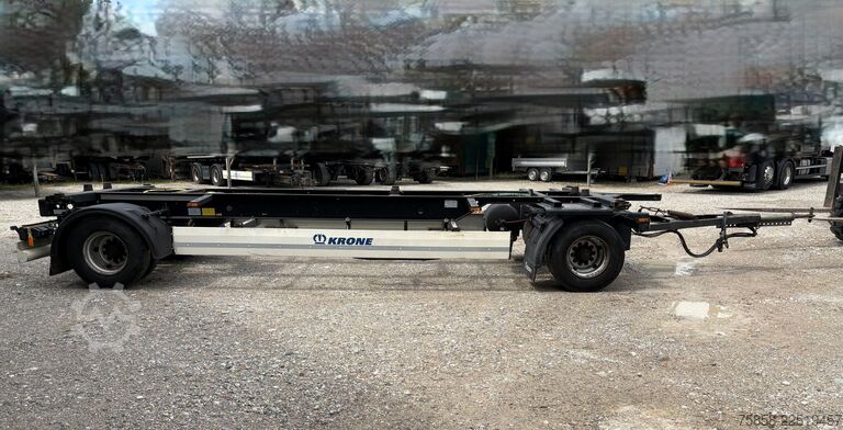 Swap chassis trailer Krone BDF Lafette 235/75R17,5 Zwilling BPW